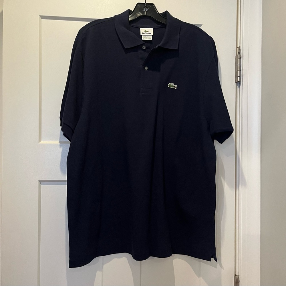 Lacoste blue polo